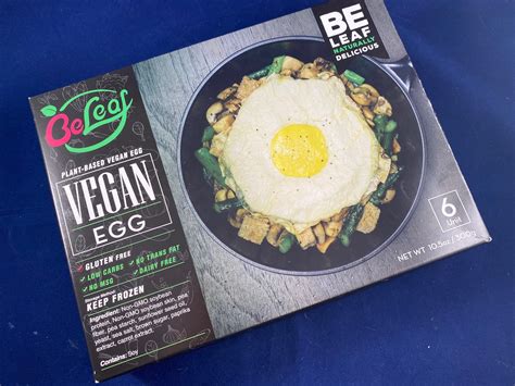 Review Be Leaf Vegan Fried Egg Healthy Eating Tips
