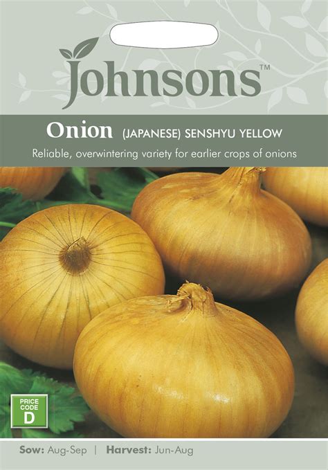 Buy Johnsons Onion Senshyu Yellow Seeds Online Hillier