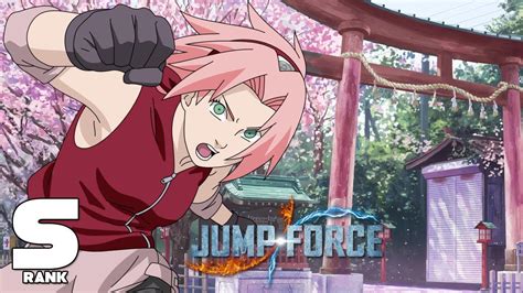 How Sakura Haruno Can Easily Be S Ranked In Jump Force Youtube