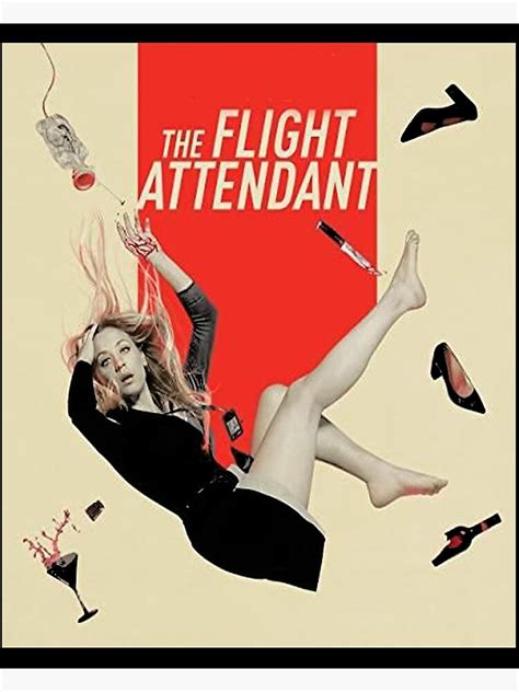 The Flight Attendant Series Poster By Dbleh Redbubble