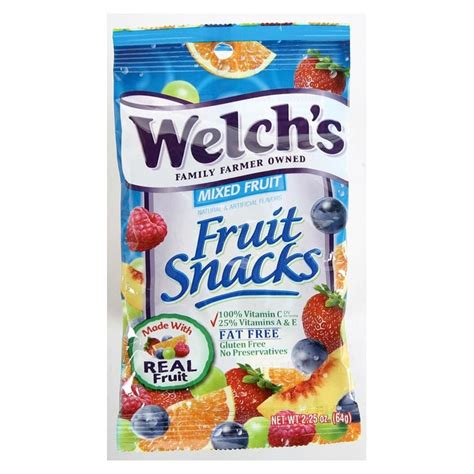 Welchs Fruit Snack Mixed Fruit Wholesome Fresh