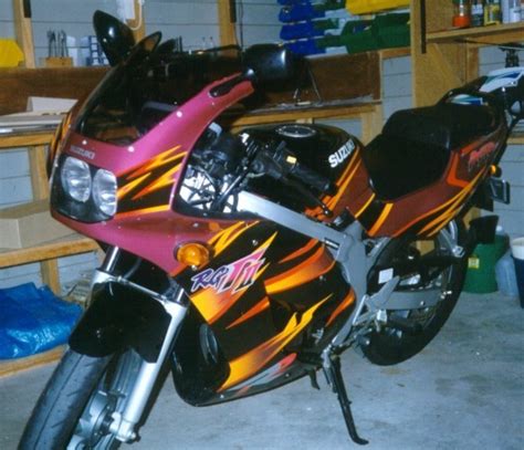 The bike was produced from 1996 until 2000. Suzuki Rgv 150