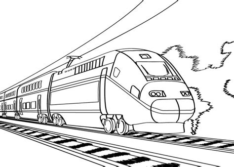Get set to embark on a crazy joyride with our enviable collection of train coloring pages. Trains coloring pages - Coloring pages