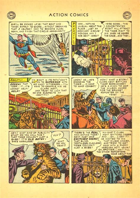Read Online Action Comics 1938 Comic Issue 166