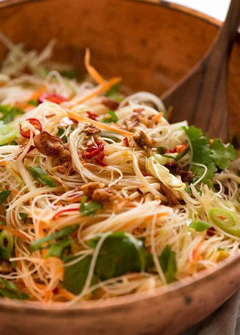 Vermicelli Noodle Salad Recipetin Eats