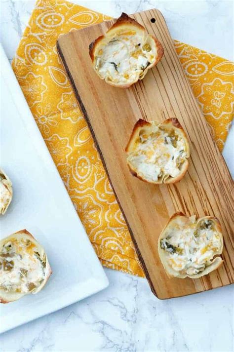 Jalapeno Popper Wonton Cups An Easy Appetizer For A Crowd