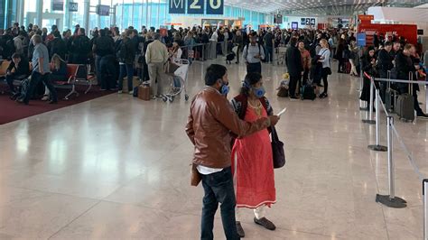 European Coronavirus Travel Ban Leads To Chaos In Paris Airport The