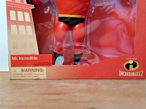 Disney Store Mr Incredible Light Up Talking Action Fig