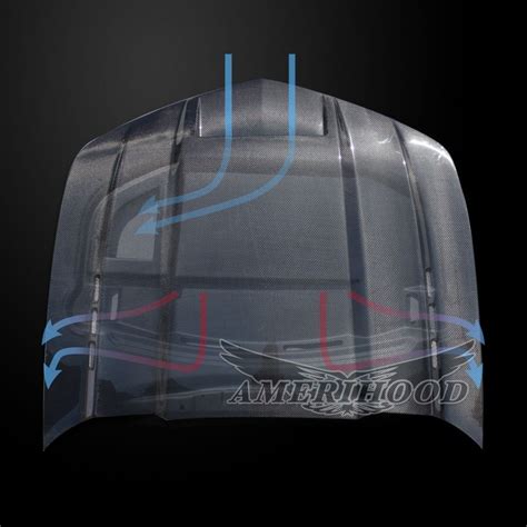 Finally a carbon fiber cowl hood for the chevy ss!! 2014-2015 Chevy Camaro SS Amerihood SMS Dual-Functional ...