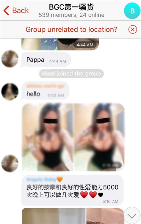 Telegram Group Chats In Bgc Point To Sex Trafficking Network Catering