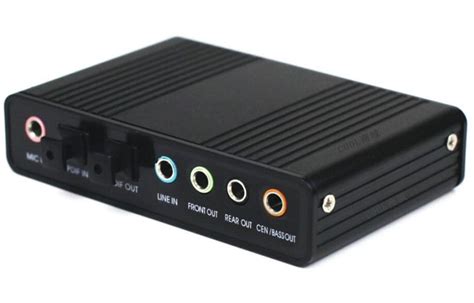 Usb External Spdif Optical Sound Card Stereo Channel 51 Dac Audio