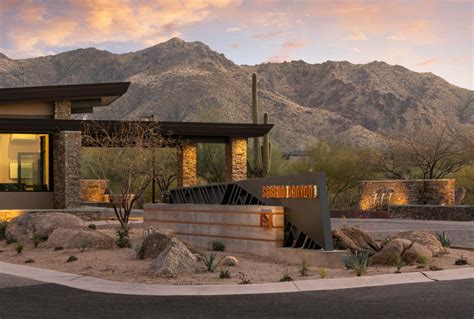 New Luxury Homes For Sale In Scottsdale Az Sereno Canyon Enclave