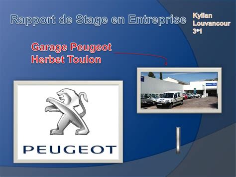 Ppt Rapport De Stage En Entreprise Powerpoint Presentation Free