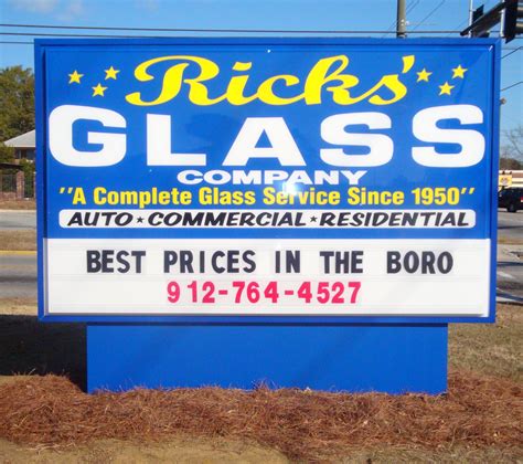 Ricks Glass Company Statesboro Ga