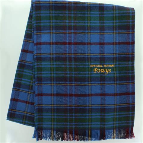 House Of Tartan Scarf Pure New Wool Worsted Nearly 40 Welsh Tartans