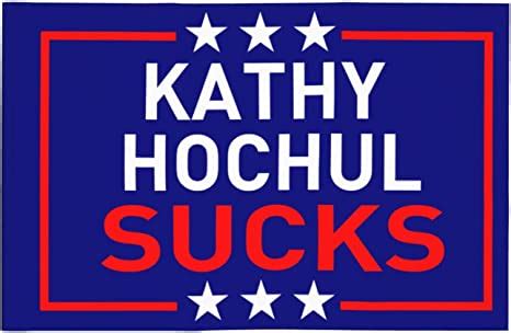 Amazon X Kathy Hochul Sucks Save New York Flag For Car Double