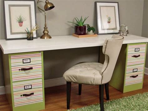 I own and operate a business that manages having a filing cabinet in the office was a must so i decided to go with a filing cabinet desk. Small Home Office Hacks and Storage Ideas | DIY