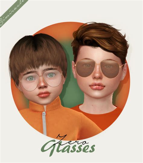 Zer0 Glasses At Simiracle Sims 4 Updates