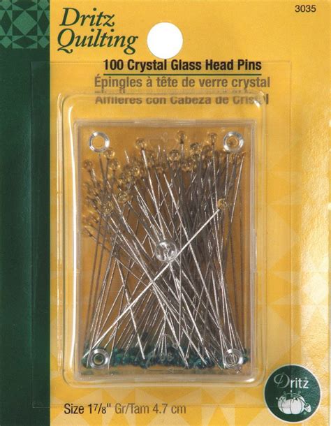 Glass Head Pins Bold Notion Quilting