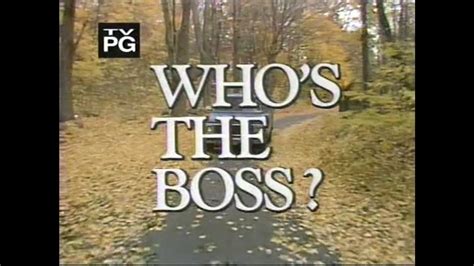 Whos The Boss Season 4 Opening And Closing Credits And Theme Song Theme Song Songs Boss