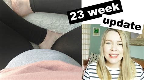 Woah My Belly 23 Week Pregnancy Update Kate Youtube