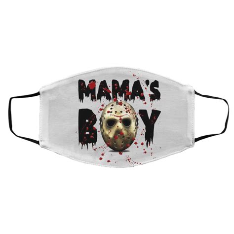 Mamas Boy Jason Voorhees Halloween 2021 Cloth Face Mask