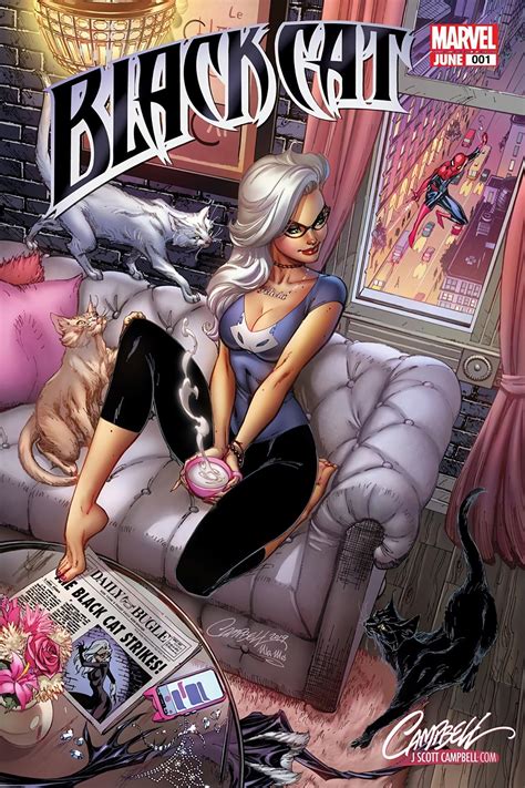 Black Cat Issue 1 Felicia Hardy Spider Man Comic Book Cover Etsy