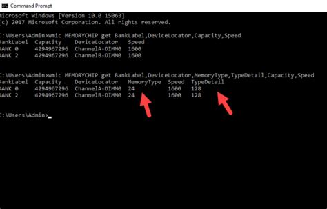 You can get almost any information on memory from. 2 Ways To Check RAM Details From Command Line In Windows 10