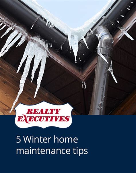 How To Avoid Winter Home Maintenance Issues Blog Realty Executives