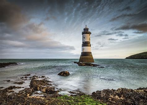 Desktop Wallpapers Wales United Kingdom Penmon Lighthouse 600x430