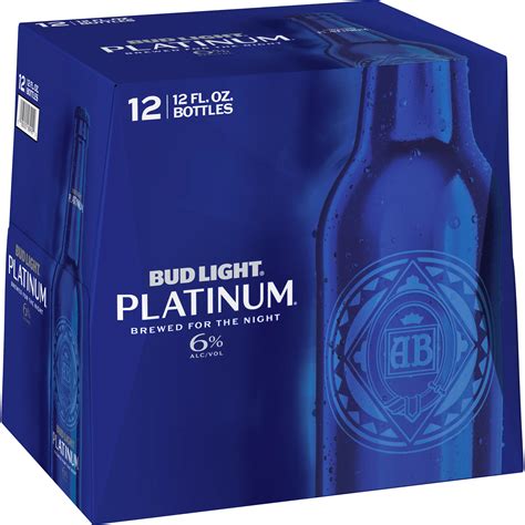 Bud Light Platinum Beer 12 Oz Bottles Shop Beer At H E B