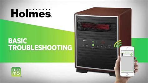 Holmes® Smart Heater with WeMo® - Basic Troubleshooting ...