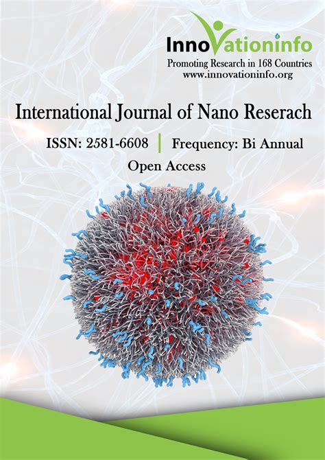 Journal of polymer research provides a forum for the prompt publication of articles concerning the fundamental and applied research of polymers. International Journal of Nano Research | ISI Indexed