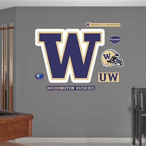 Washington Huskies Logo Wall Decal Shop Fathead® For Washington