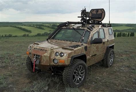 Russian Company Utek Unveils Mercenary Light Armored Vehicle Defense