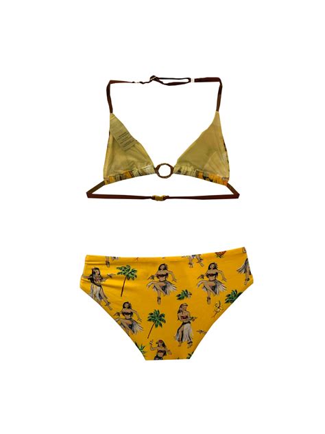 Fantasy Triangle Bikini Banana Moon Kids Petit Pasha