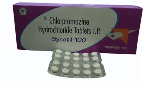 Chlorpromazine Hydrochloride Tablets 100 Mg At Rs 95stripe In Nagpur