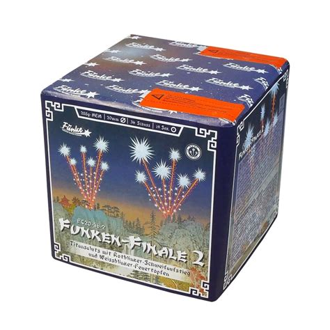 Funke Fireworks Funken Finale 2 Silvester Batterie Feuerwerk