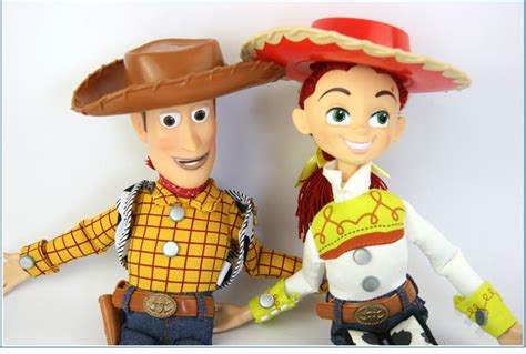 Pixar Toy Story 3 Talking Woody Talking Jessie Doll Plush Andy English