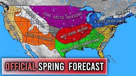 Official Spring Forecast 2020 Youtube