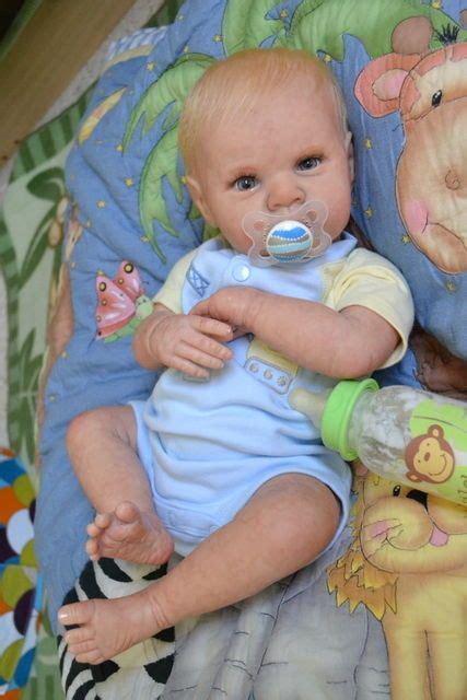 Ooak Reborn Baby Boy With 3d Skin Travis Baby Newborn Doll Muñeca