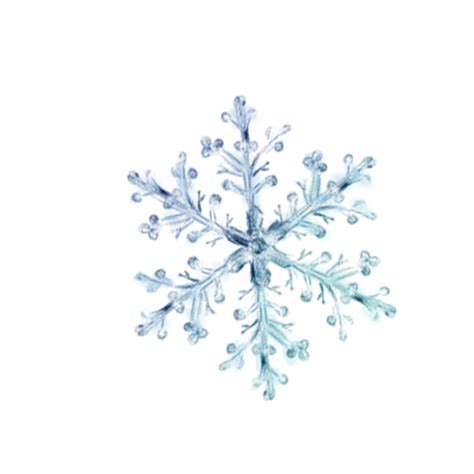 Snowflake Crystals Background Clipart
