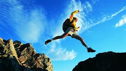 Climbing Rock Jumping Sport Transition Alpinismo Le