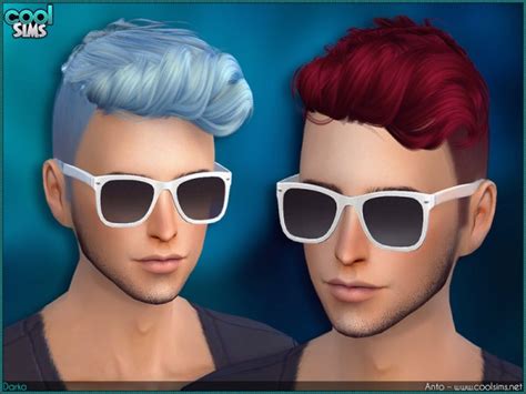 The Sims Resource Anto Darko Hairstyle • Sims 4 Downloads