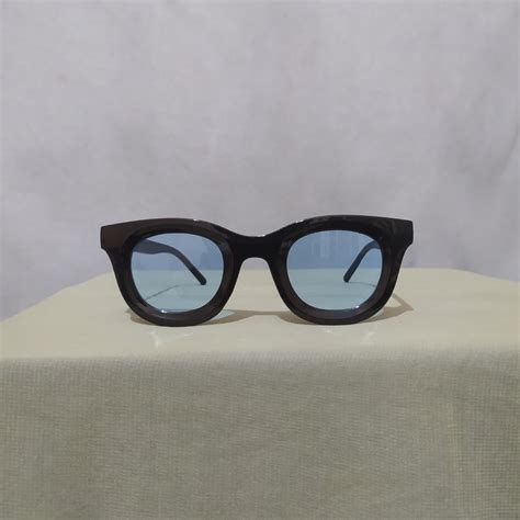 Kacamata Gaya Frame Tebal GARG BOLD BLUE SUNGLASSES 100 BARU Fesyen