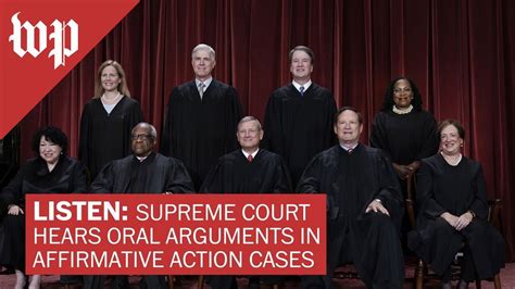 Supreme Court Hears Oral Arguments In Affirmative Action Cases Full
