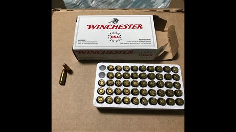 Shootingreview Winchester 25 Auto 50 Grain Fmj Ammo Youtube