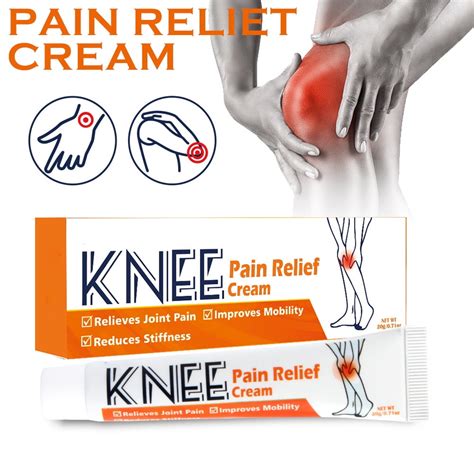 Portable Knee Pain Relief Cream Reduce Stiffness Relieve Joint Pain