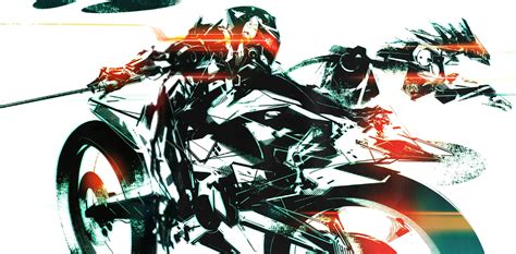 Raiden And Blade Wolf Illustration Metal Gear Rising Revengeance Art