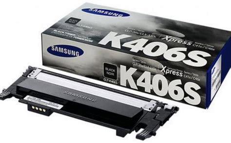 Samsung Clt K406s Black Toner Cartridge For Clp365clx3305 Seriesc410w